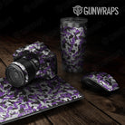 Erratic Purple Tiger Camo Universal Sheet 