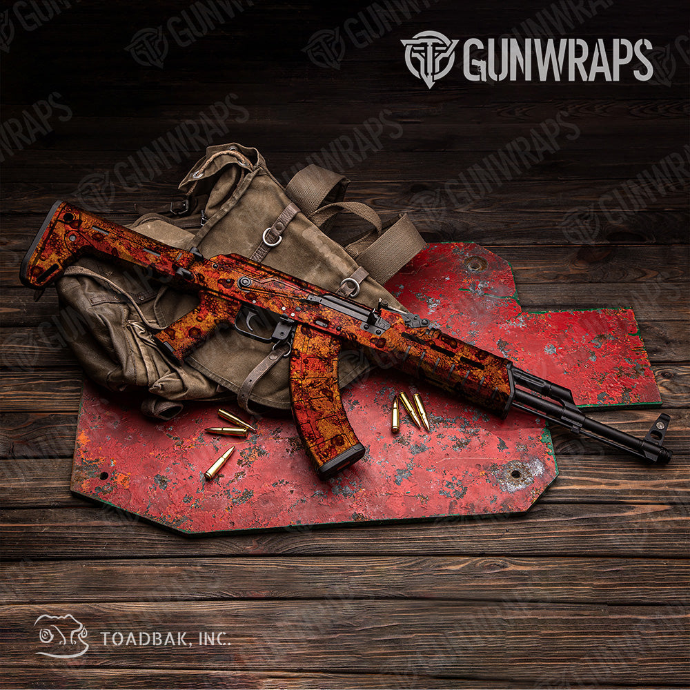 AK 47 Toadaflage Phoenix Camo Gun Skin Vinyl Wrap