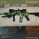 ar 15 kryptek toxic waste camo gun skin