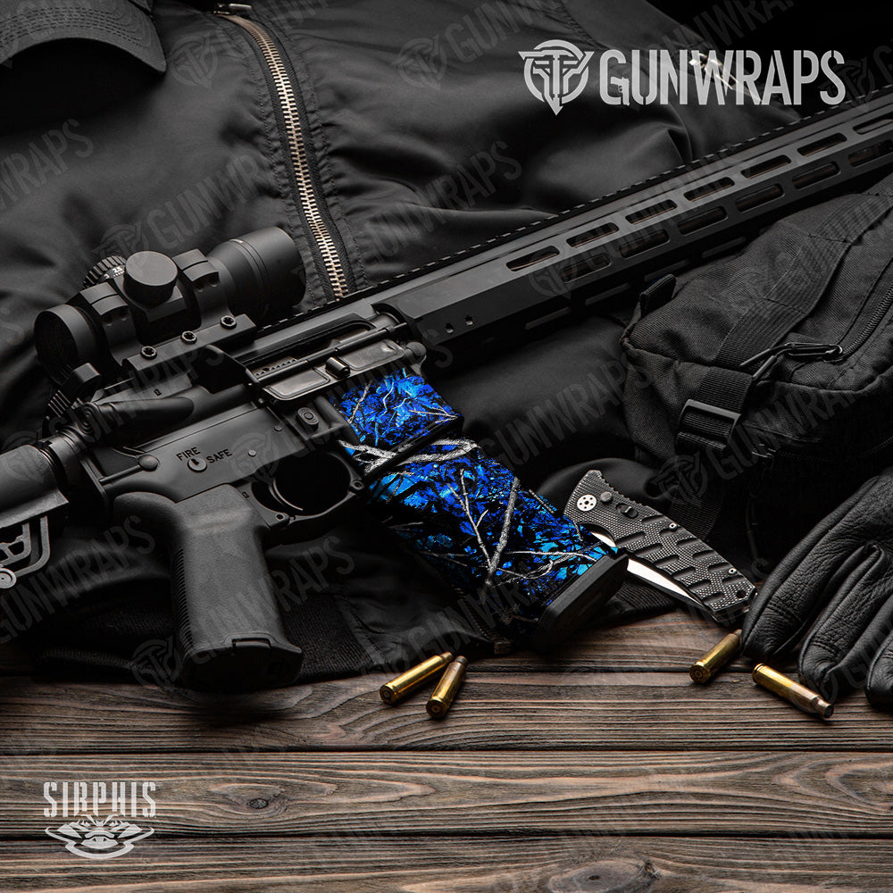 AR 15 Mag & Mag Well Sirphis Undertow Camo Gun Skin Vinyl Wrap