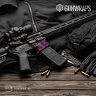 AR 15 Mag Well Toadaflage Grape Jelly Camo Gun Skin Vinyl Wrap