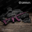 AR 15 Toadaflage Grape Jelly Camo Gun Skin Vinyl Wrap