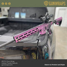 ar 15 purple nebula gun skin