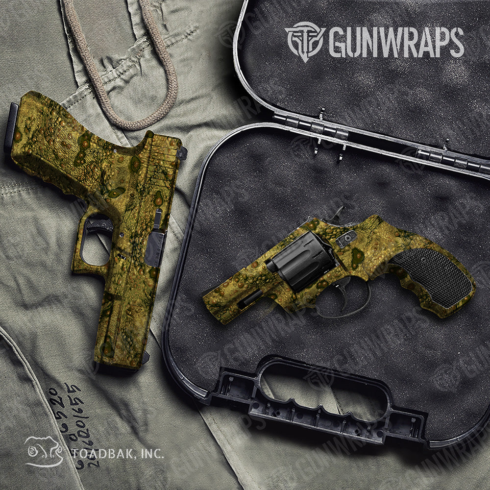 Pistol & Revolver Toadaflage Goblin Camo Gun Skin Vinyl Wrap