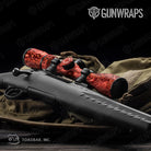 Scope Toadaflage Red Camo Gun Skin Vinyl Wrap