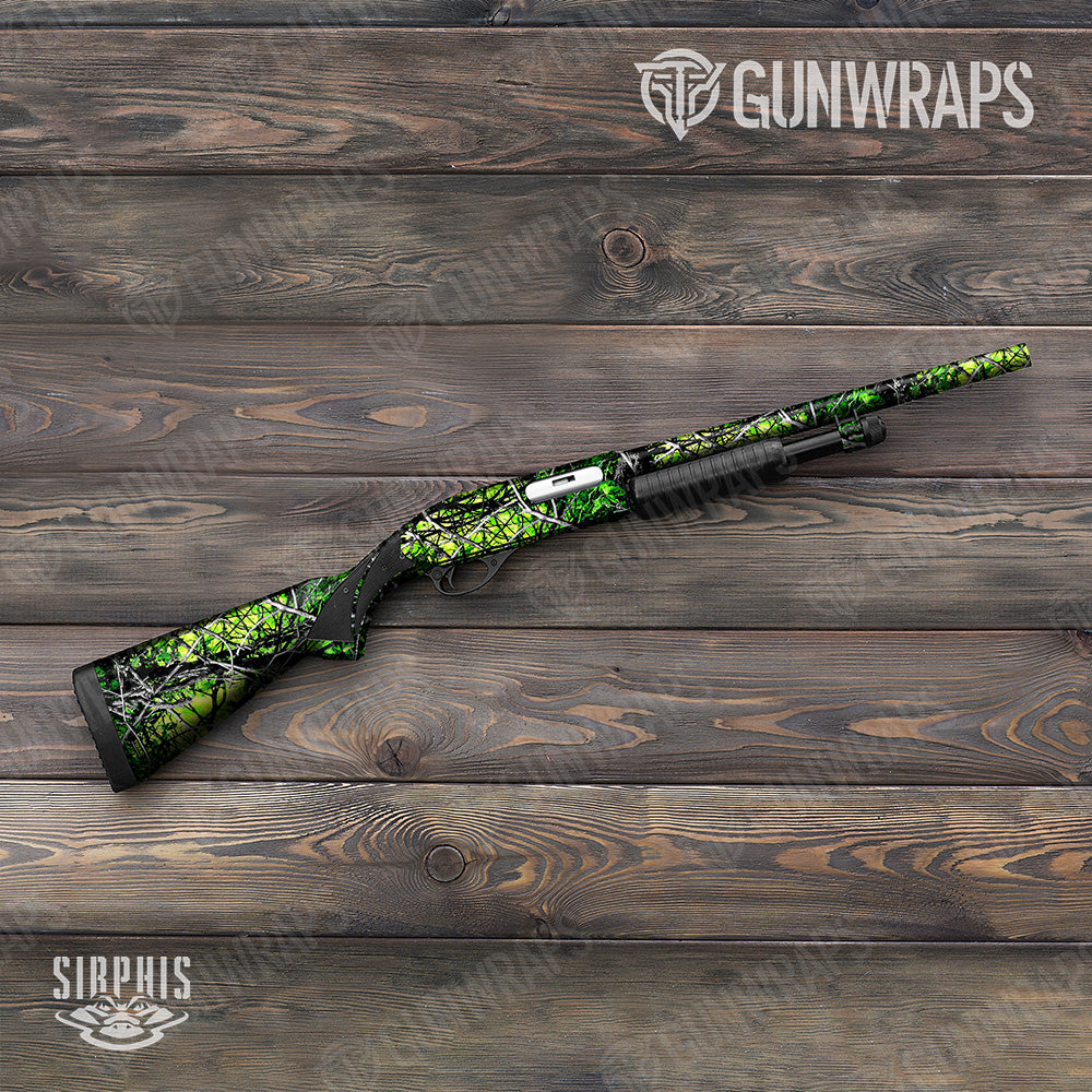 Shotgun Sirphis Toxic Camo Gun Skin Vinyl Wrap