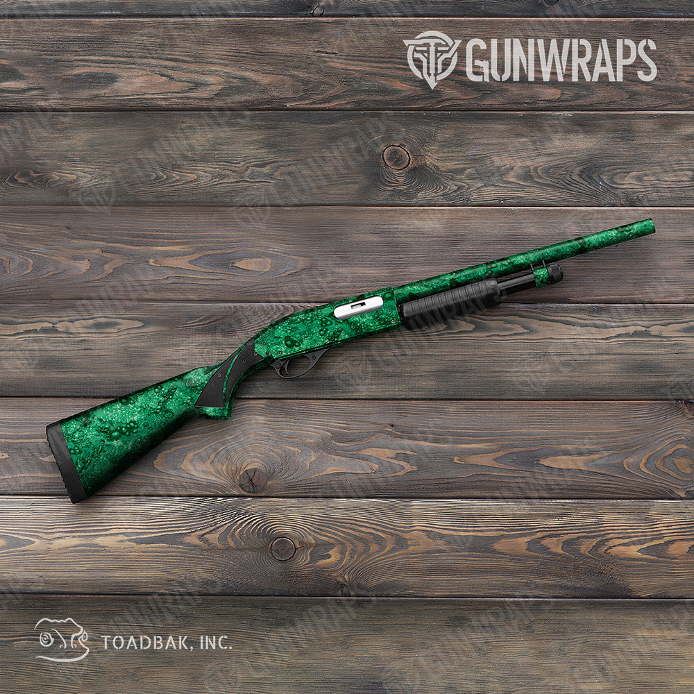 Shotgun Toadaflage Green Camo Gun Skin Vinyl Wrap