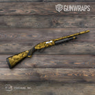 Shotgun Toadaflage Yellow Camo Gun Skin Vinyl Wrap