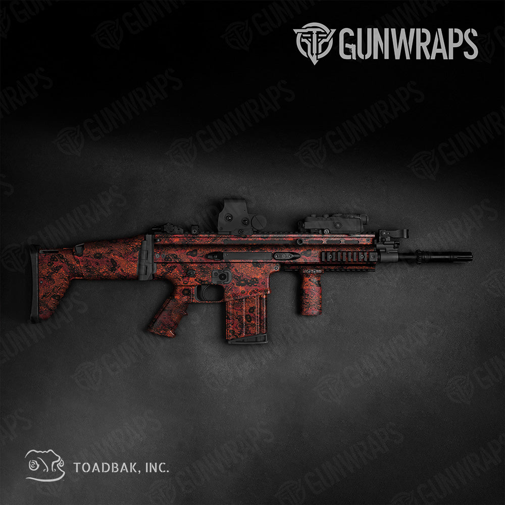 Tactical Toadaflage Ember Camo Gun Skin Vinyl Wrap