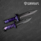 Galaxy Dark Matter Knife Gear Skin Vinyl Wrap