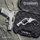 Pistol & Revolver Realtree WAV3 White Camo Gun Skin Vinyl Wrap