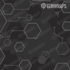 Tactical Hex DNA Elite Black Gun Skin Pattern