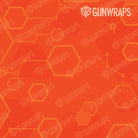 AR 15 Hex DNA Elite Orange Gun Skin Pattern