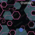 AR 15 Hex DNA Magenta Frost Gun Skin Pattern