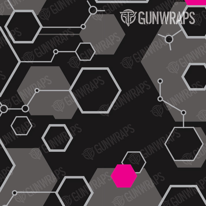 AR 15 Hex DNA Magenta Gun Skin Pattern