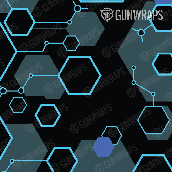 Rangefinder Hex DNA Midnight Frost Gear Skin Pattern