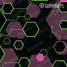 AR 15 Hex DNA Neon Night Gun Skin Pattern