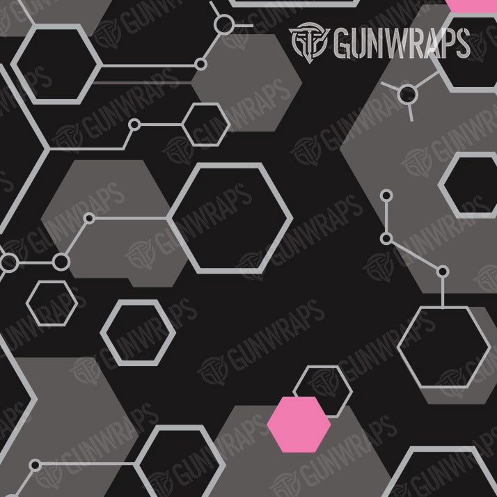 AR 15 Mag Hex DNA Pink Gun Skin Pattern