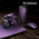 Universal Sheet Hex Electric Purple Gun Skin Vinyl Wrap