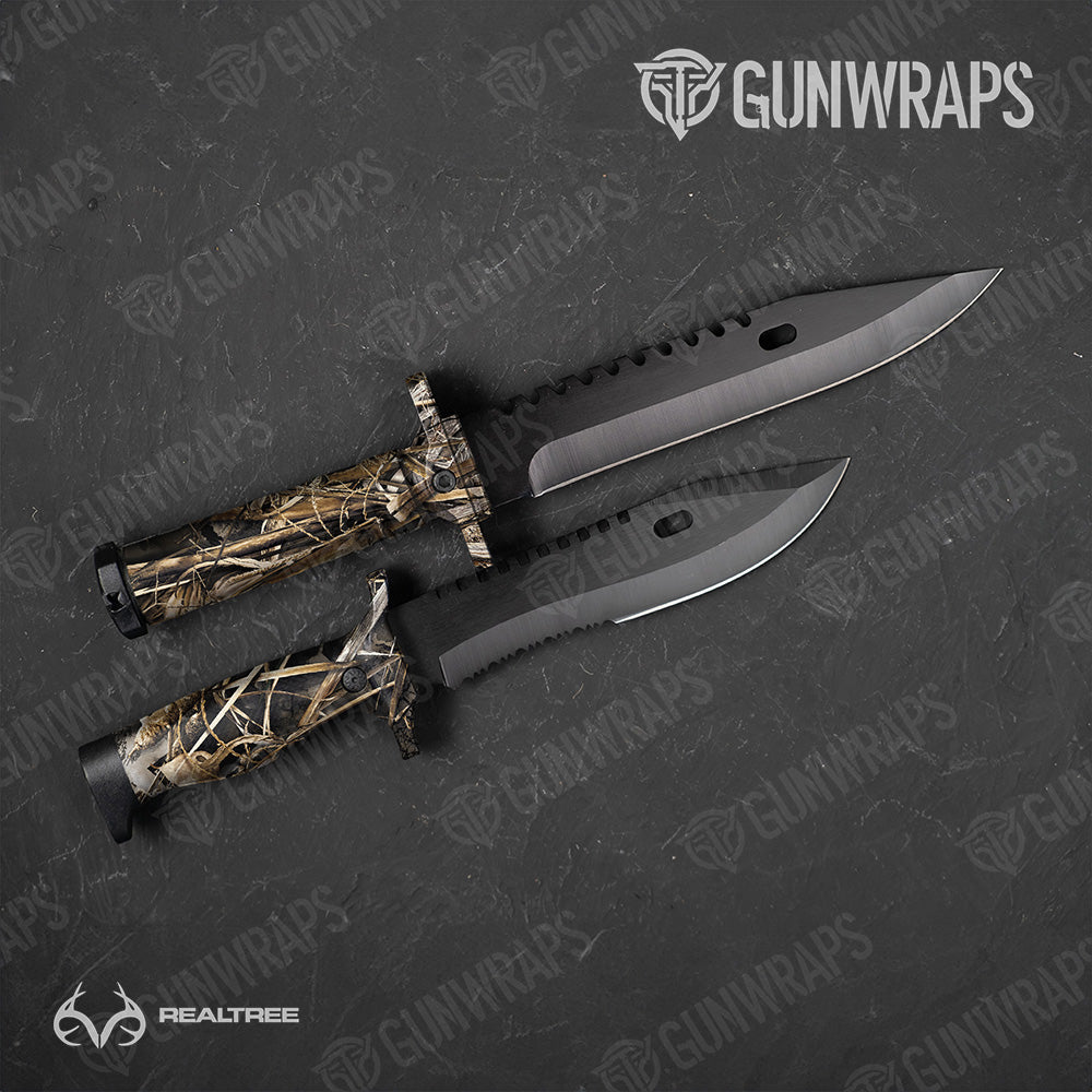 Knife Realtree Large MAX7 Camo Gun Skin Vinyl Wrap