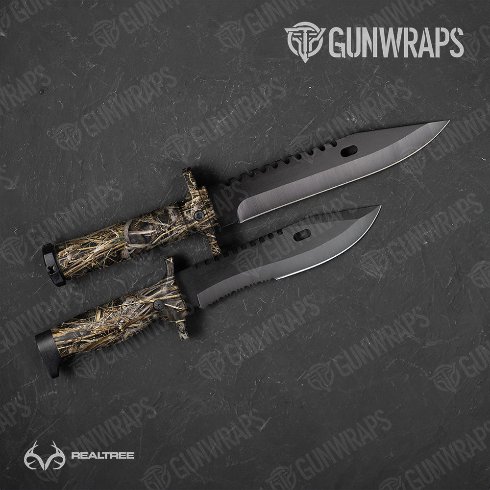 Knife Realtree MAX7 Camo Gun Skin Vinyl Wrap