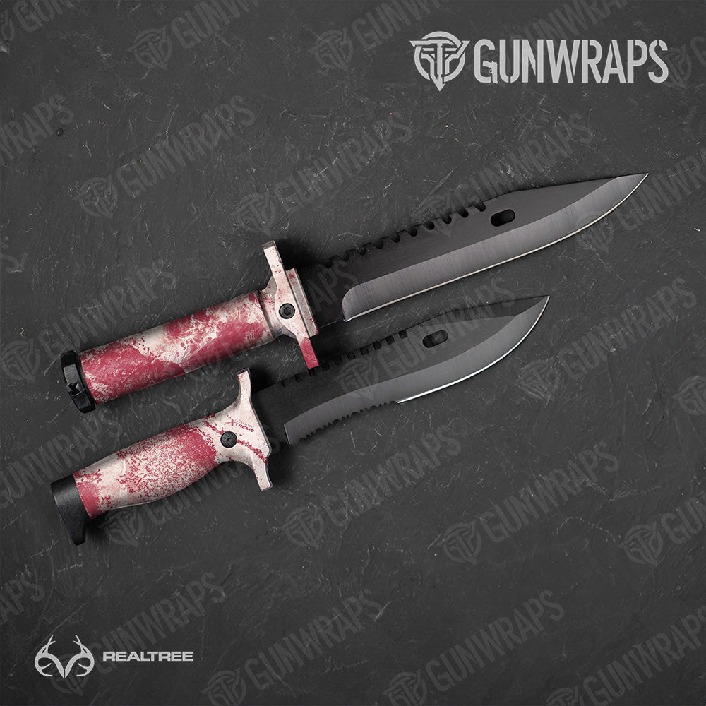 Knife Realtree XTREME Viva Magenta Camo Gun Skin Vinyl Wrap