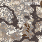 AR 15 Kryptek Obskura Driftwood Camo Gun Skin Pattern