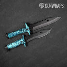 Knife Kryptek Obskura Glacier Camo Gun Skin Vinyl Wrap