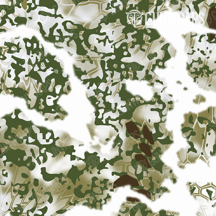 AR 15 Kryptek Obskura Grom Camo Gun Skin Pattern