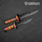 Knife Kryptek Obskura Loki Camo Gear Skin Vinyl Wrap