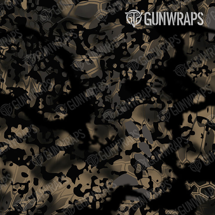 Pistol & Revolver Kryptek Obskura Nox Camo Gun Skin Pattern