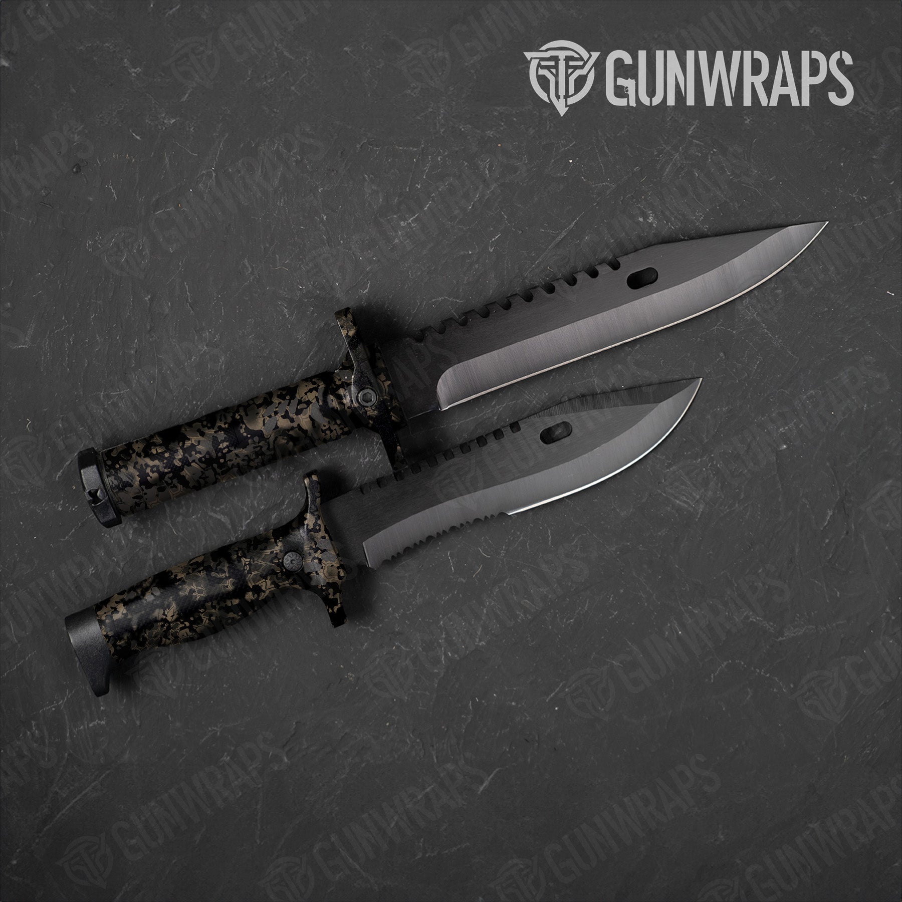 Knife Kryptek Obskura Nox Camo Gear Skin Vinyl Wrap