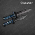 Knife Kryptek Obskura Oceanus Camo Gun Skin Vinyl Wrap