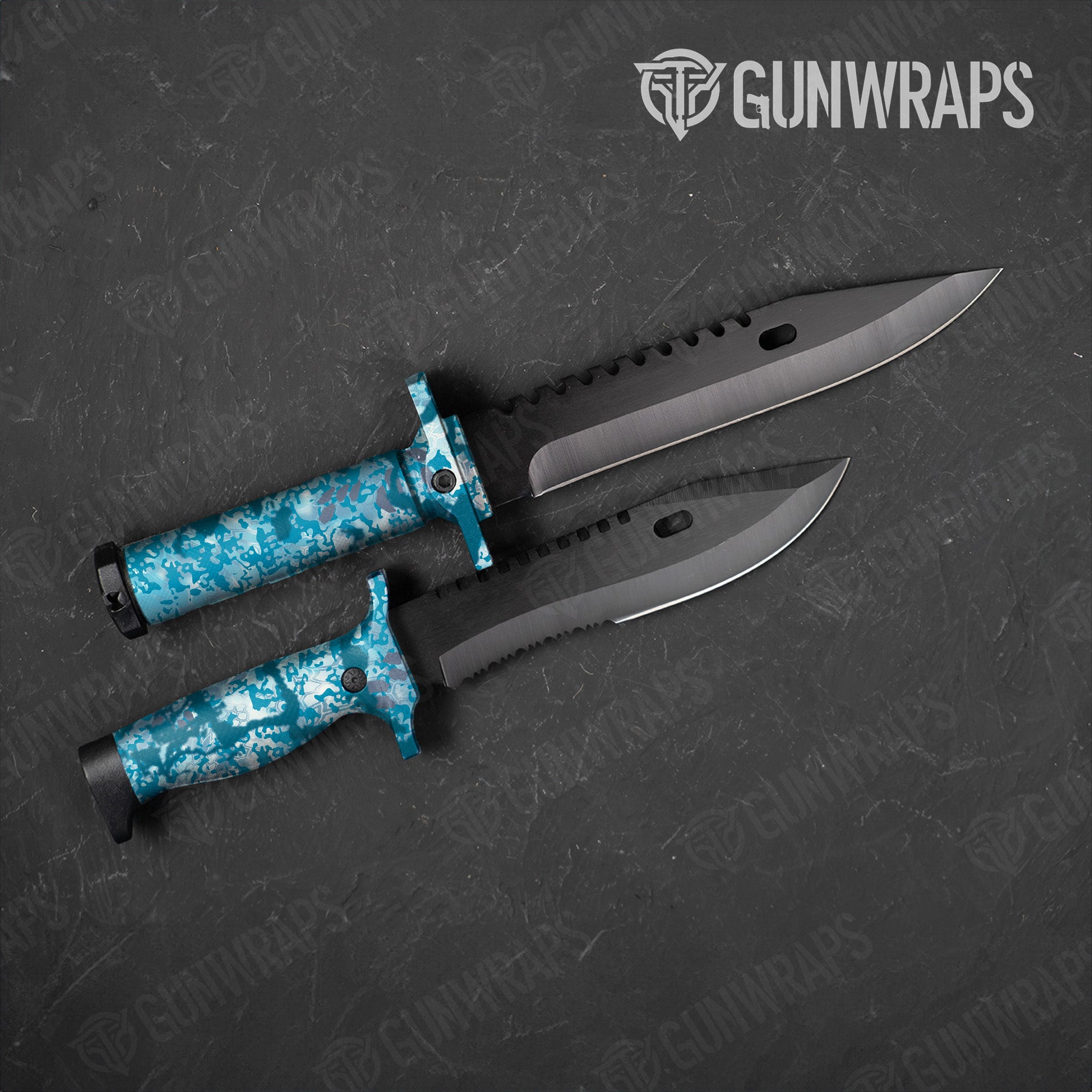 Knife Kryptek Obskura Shallows Camo Gear Skin Vinyl Wrap