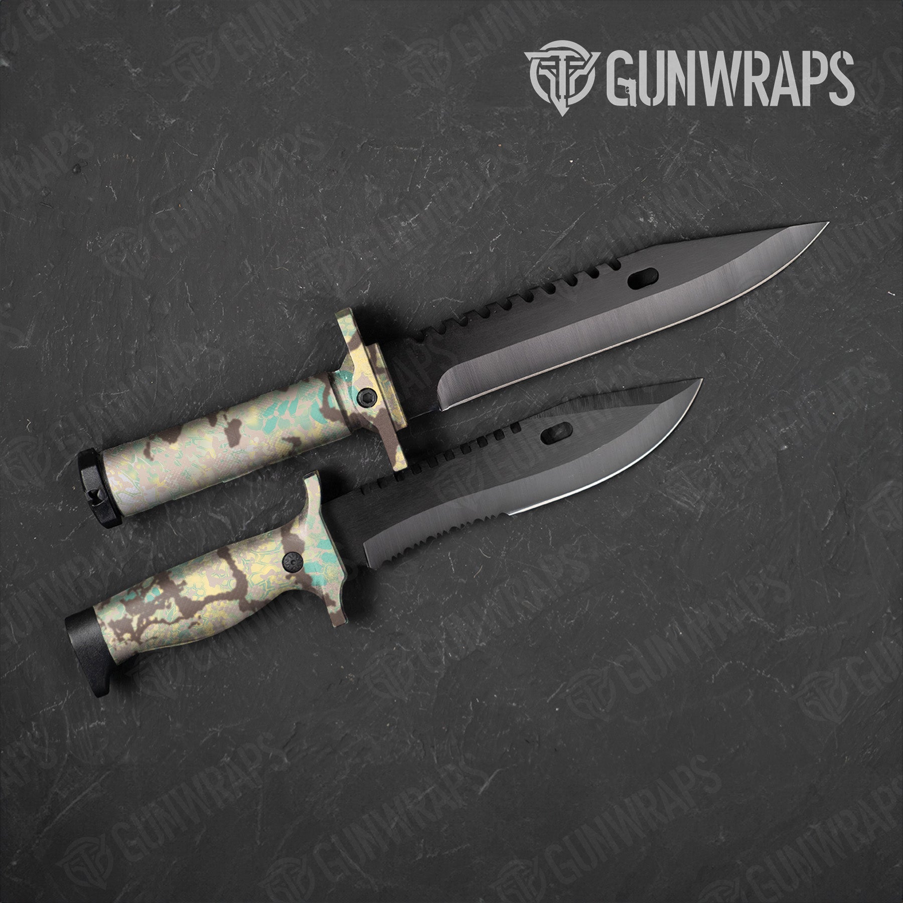 Knife Kryptek Obskura Sundarban Camo Gear Skin Vinyl Wrap