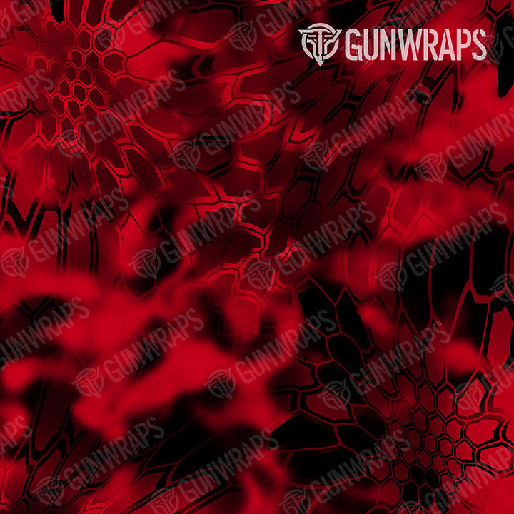 AR 15 Kryptek Diablo Camo Gun Skin Pattern