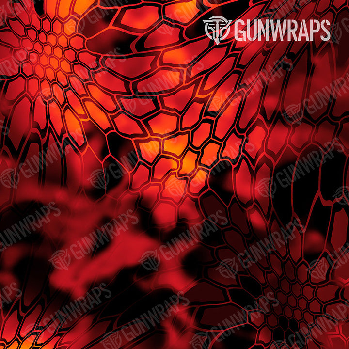 Shotgun Kryptek Lava Camo Gun Skin Pattern