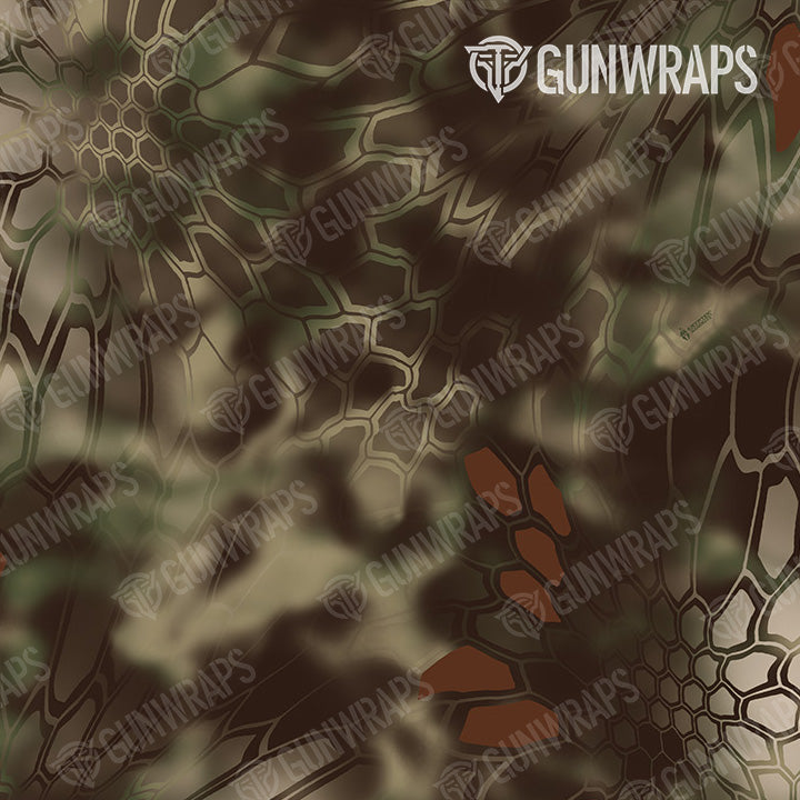 AR 15 Mag Kryptek Mandrake Camo Gun Skin Pattern