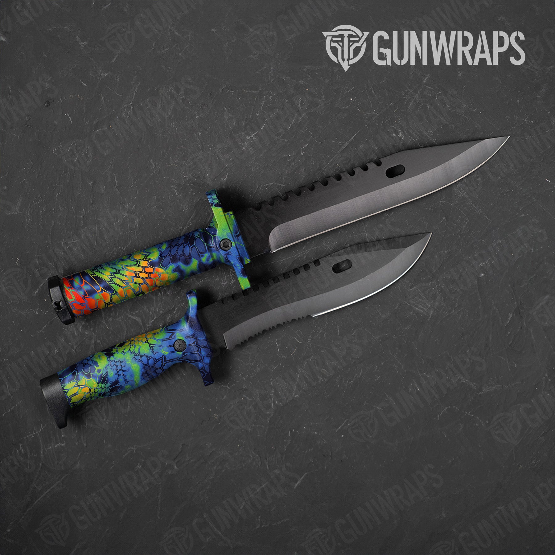 Knife Kryptek Thermal Camo Gear Skin Vinyl Wrap