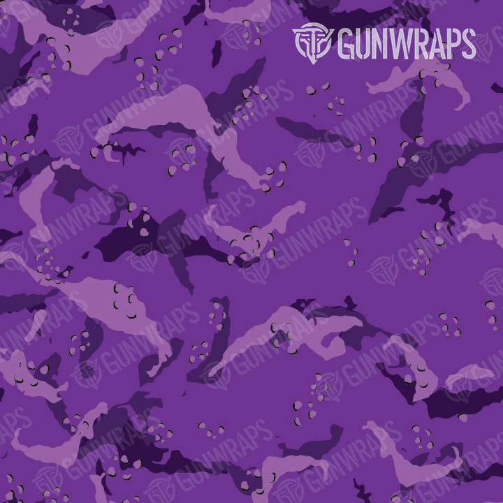 AR 15 Battle Storm Elite Purple Camo Gun Skin Pattern