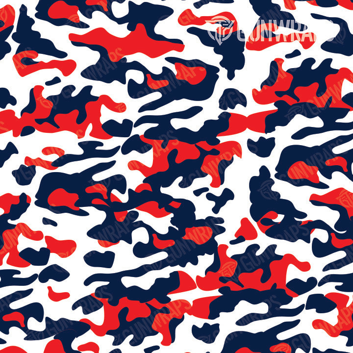 Tactical Classic America Camo Gun Skin Pattern