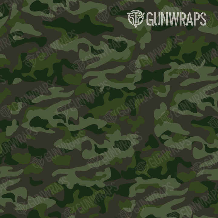 AR 15 Mag Classic Army Dark Green Camo Gun Skin Pattern