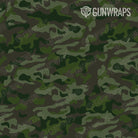 Rifle Classic Army Dark Green Camo Gun Skin Pattern