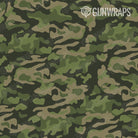 Rifle Classic Army Green Camo Gun Skin Pattern