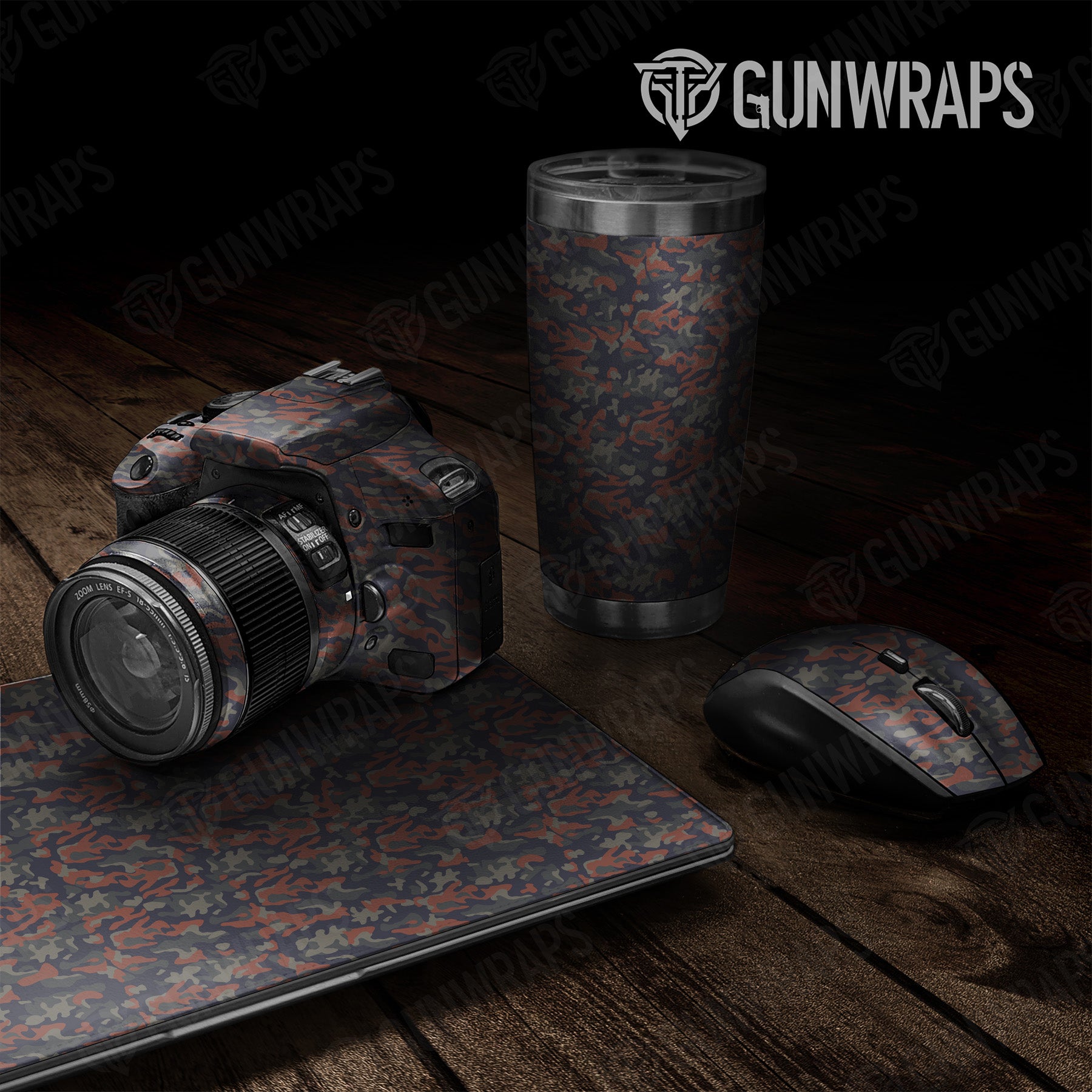 Classic Blue Copper Camo Universal Sheet 