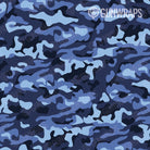 Knife Classic Blue Urban Night Camo Gear Skin Pattern