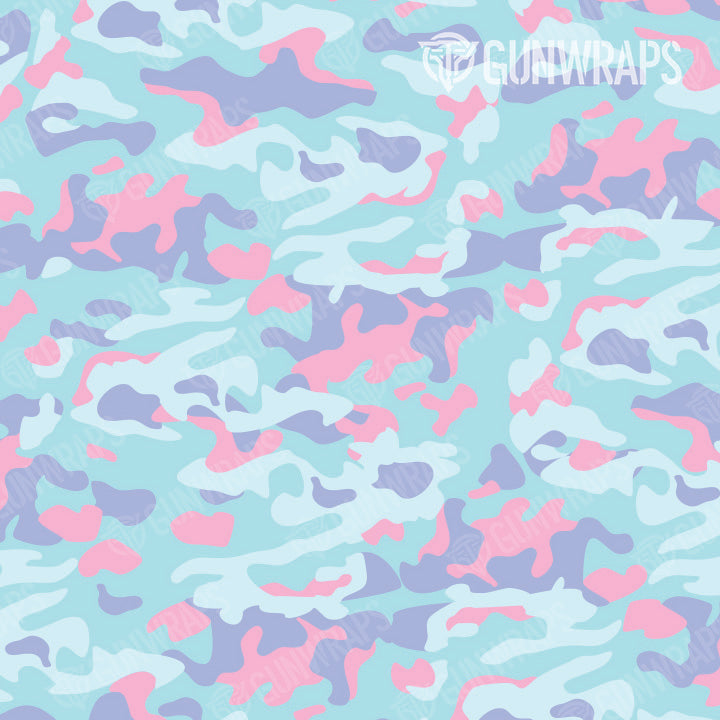 AK 47 Mag Classic Cotton Candy Camo Gun Skin Pattern