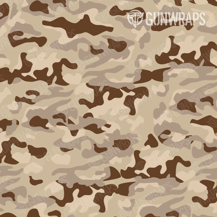 AR 15 Classic Desert Camo Gun Skin Pattern