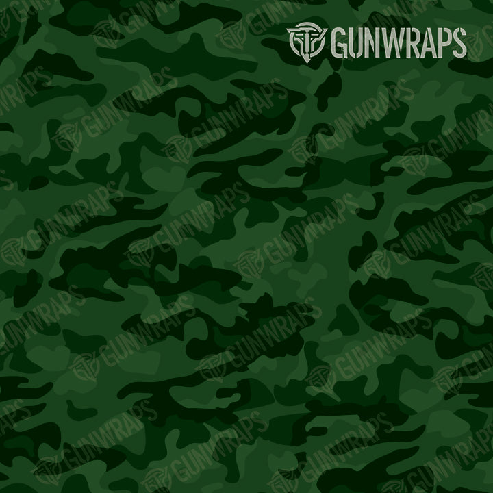 AR 15 Classic Elite Green Camo Gun Skin Pattern