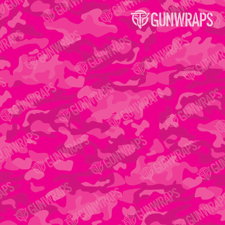 AR 15 Classic Elite Magenta Camo Gun Skin Pattern